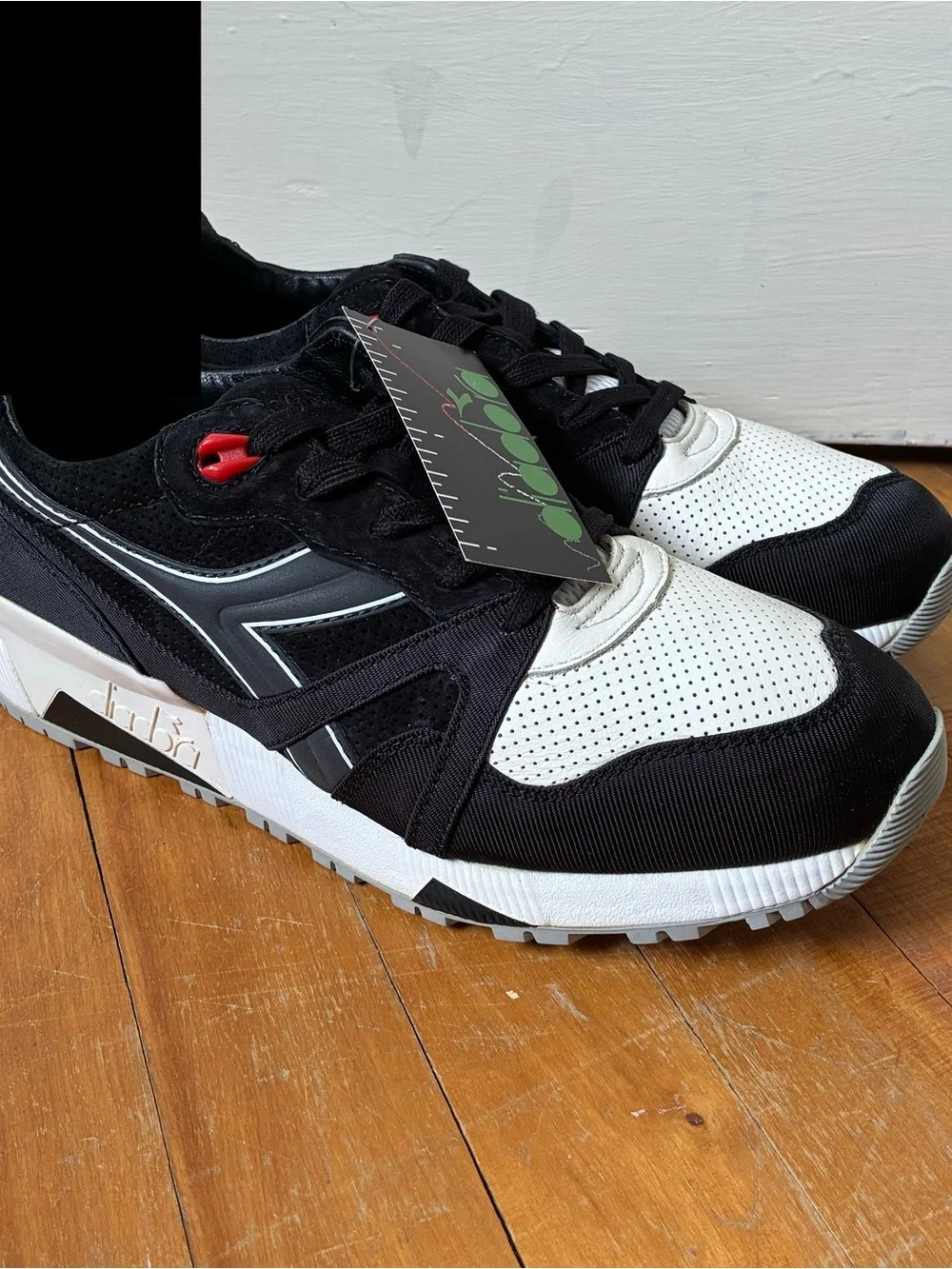 Diadora x Concepts N9000 Shoes Mens Size 8.5 Ratpack Tuxedo Special Box
